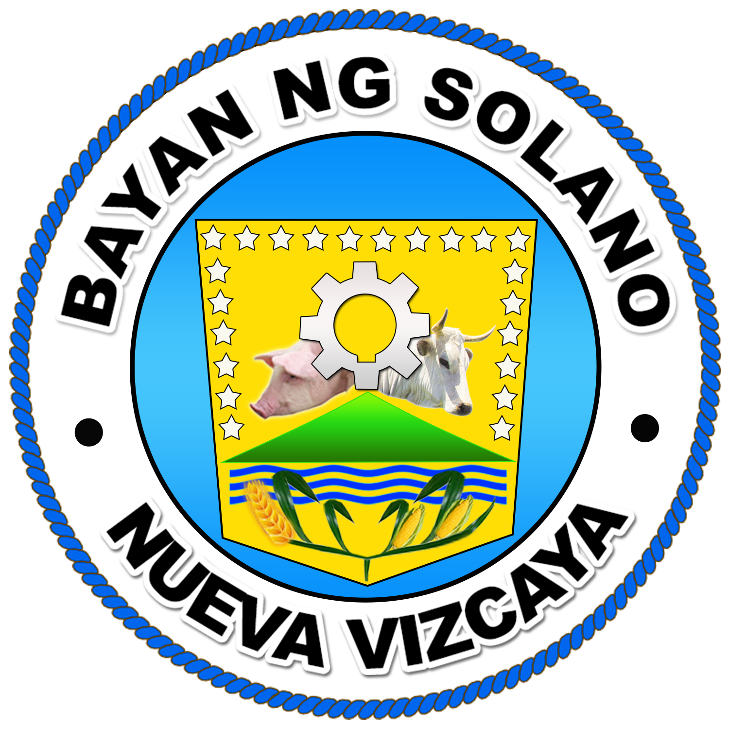 Official Seal — Municipality of Solano, Nueva Vizcaya